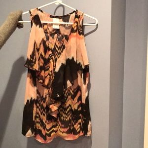 Women’s v neck sleeveless blouse